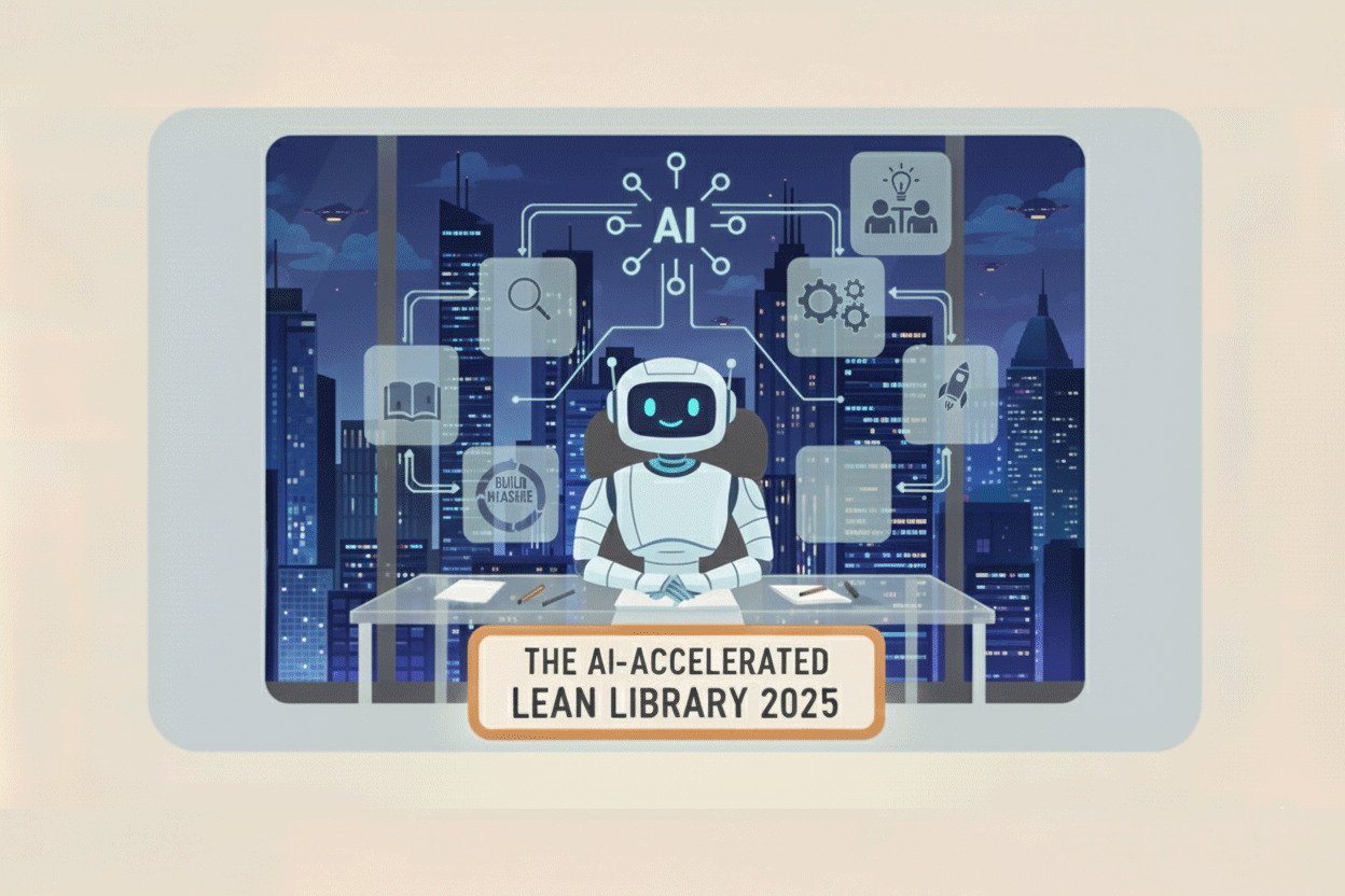 The AI-Accelerated Lean Library 2025: The Definitive Guide for Founders Operating at Warp Speed