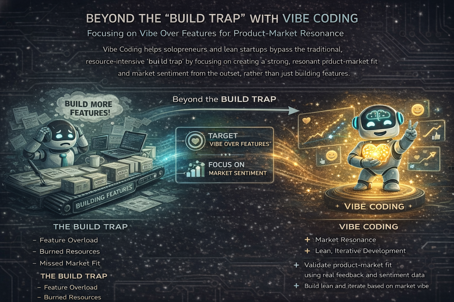 Beyond the "Build Trap" with Vibe Coding