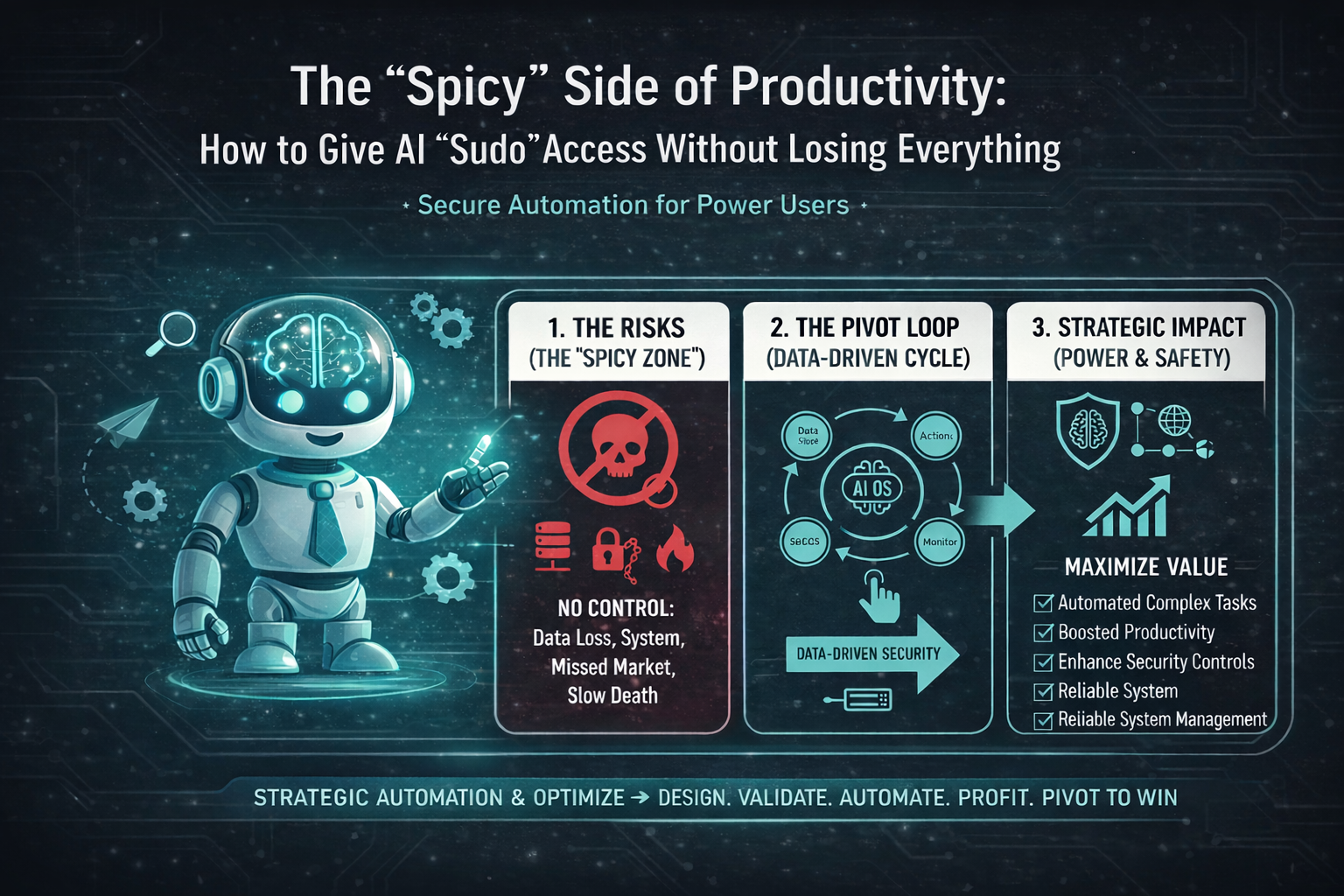 The "Spicy" Side of Productivity: How to Give AI "Sudo" Access Without Losing Everything