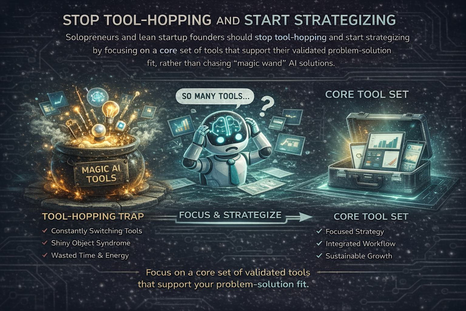 Stop Tool-Hopping and Start Strategizing