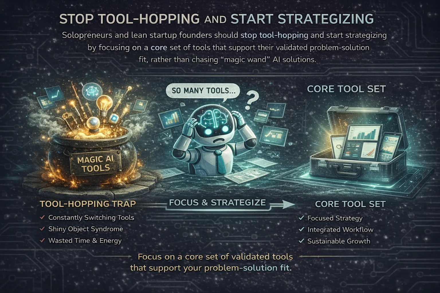 Stop Tool-Hopping and Start Strategizing