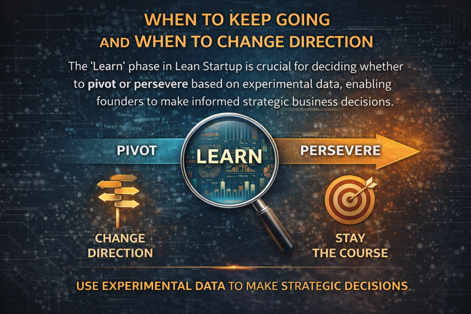 When to Keep Going and When to Change Direction