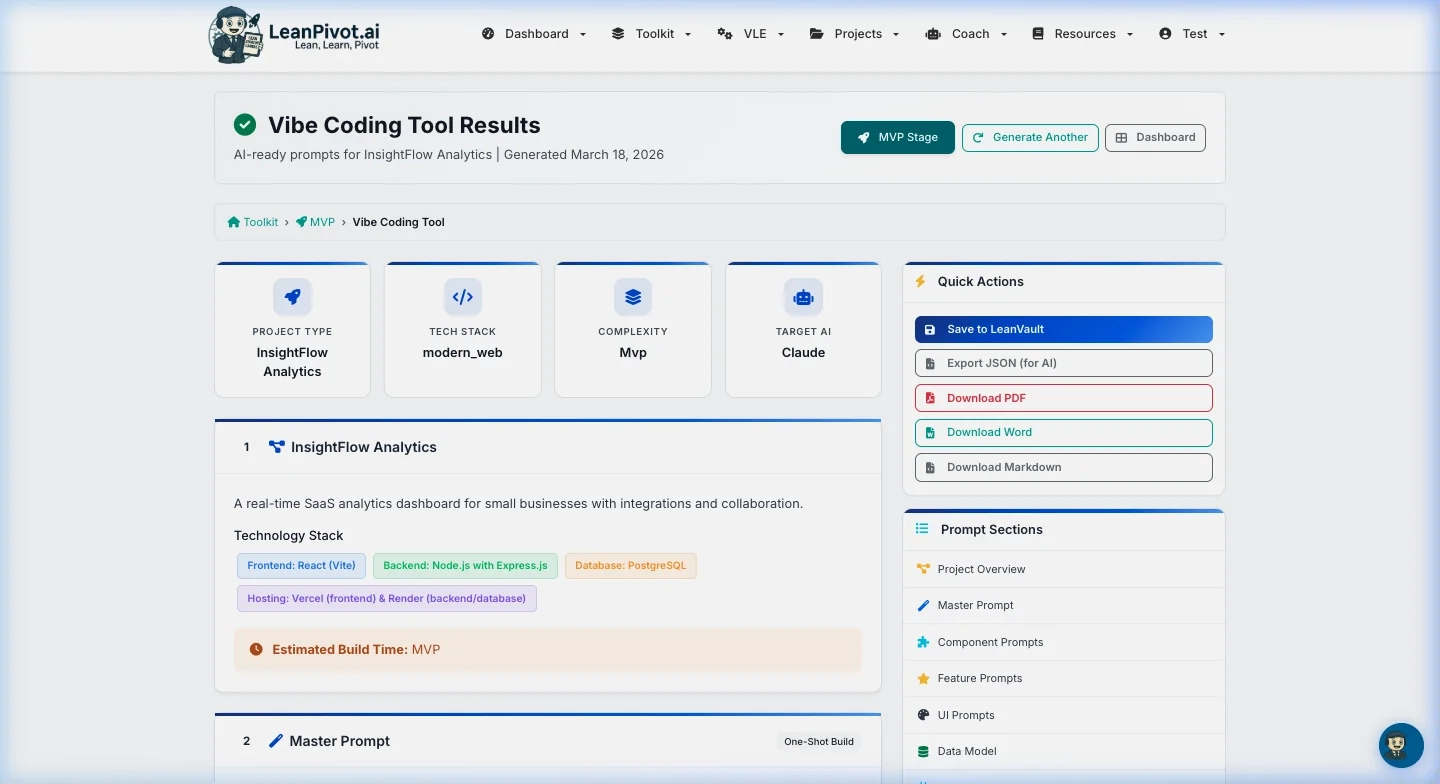 Optimized AI Coding Prompt