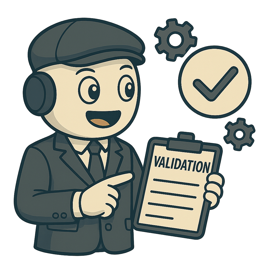 Validation Stage — Test Your Assumptions